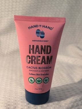 Hand In Hand Pink Cactus Blossom Hand Cream - Softening Daily Moisturizer